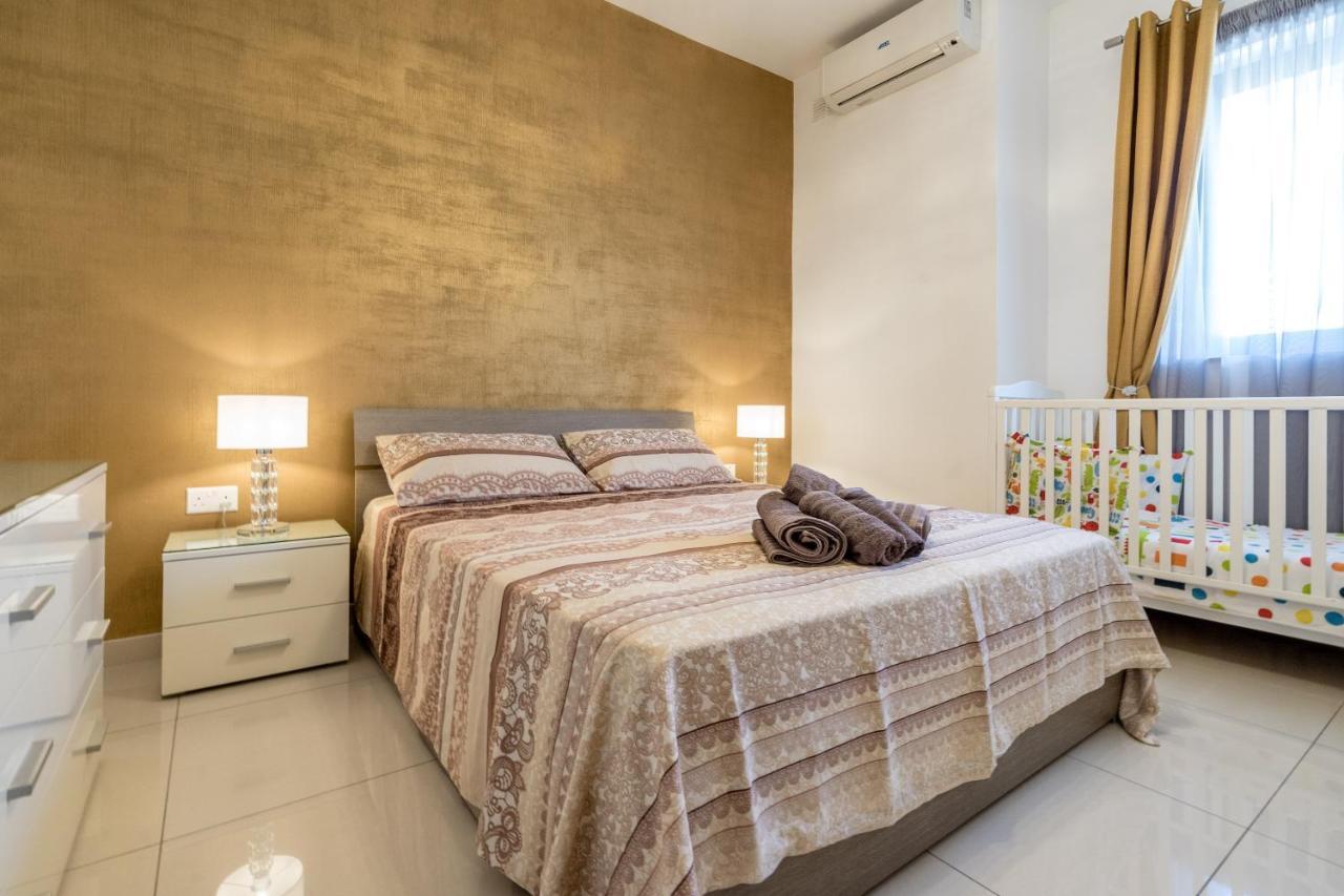 Brand New Apartment-2 Min From The Sea-Central Bugibba San Pawl il-Baħar Eksteriør billede