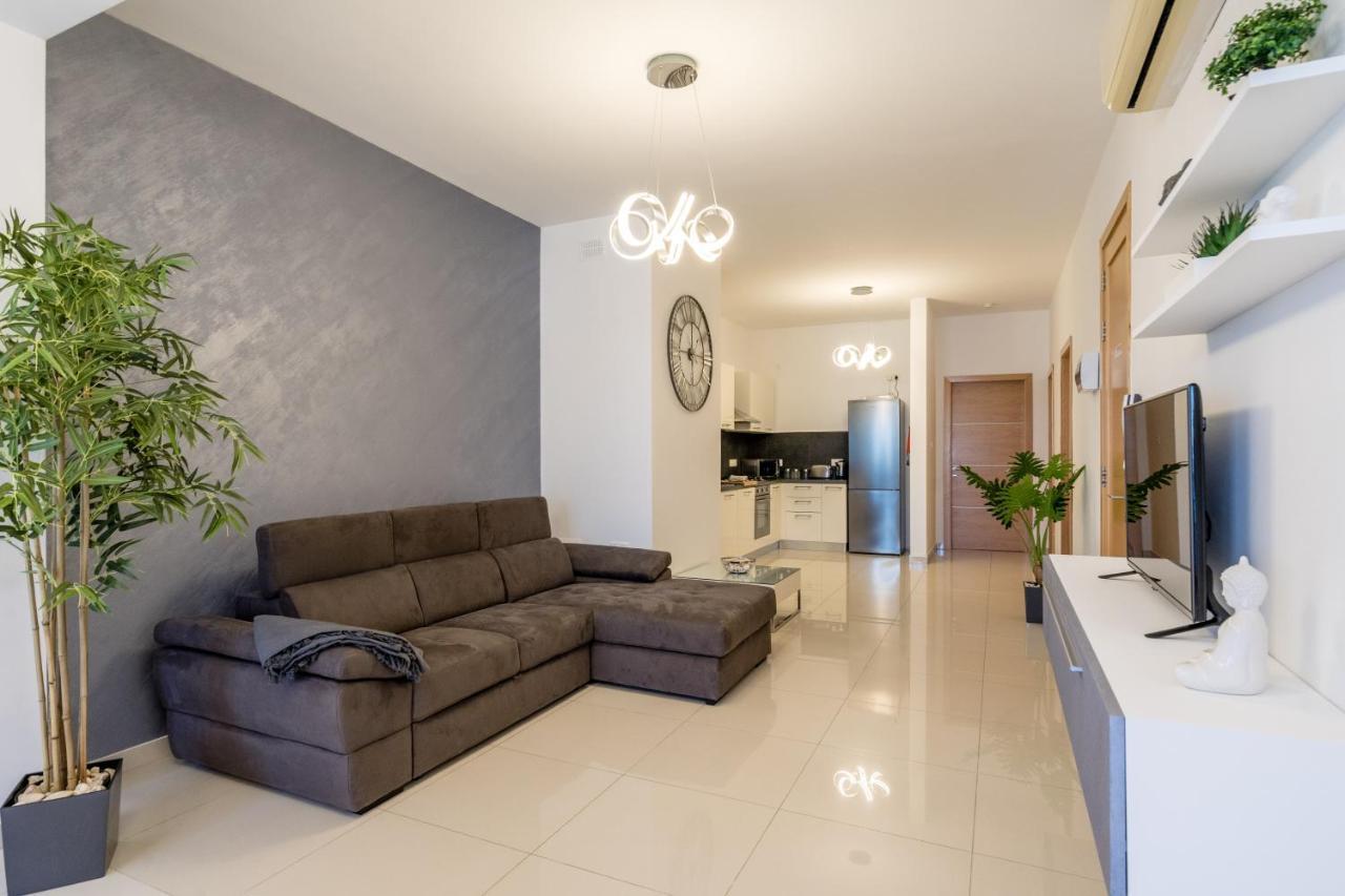 Brand New Apartment-2 Min From The Sea-Central Bugibba San Pawl il-Baħar Eksteriør billede