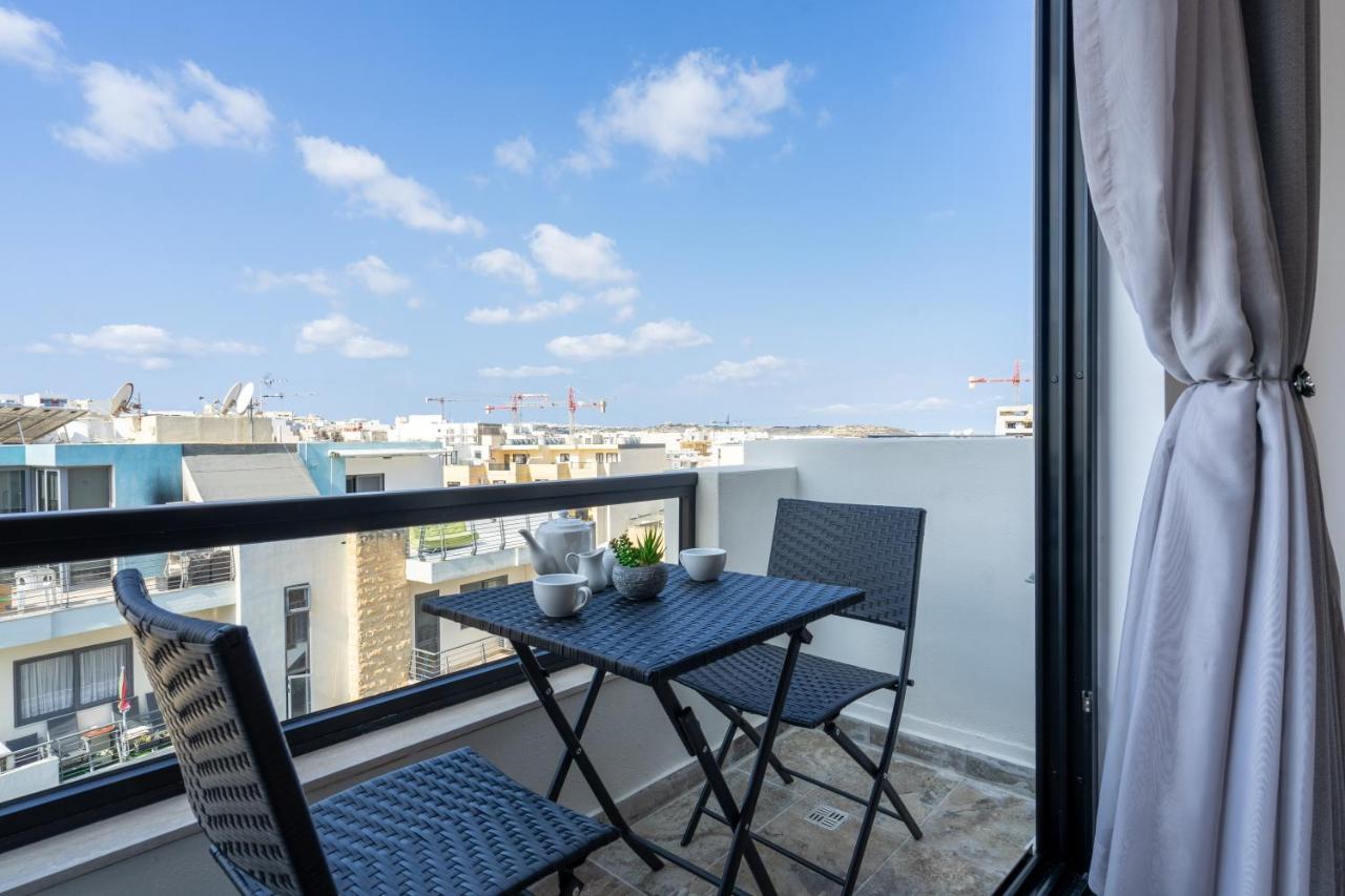 Brand New Apartment-2 Min From The Sea-Central Bugibba San Pawl il-Baħar Eksteriør billede