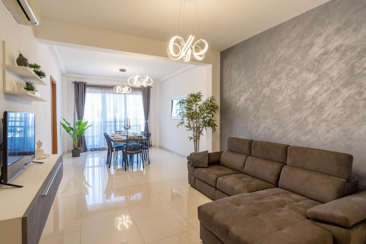 Brand New Apartment-2 Min From The Sea-Central Bugibba San Pawl il-Baħar Eksteriør billede