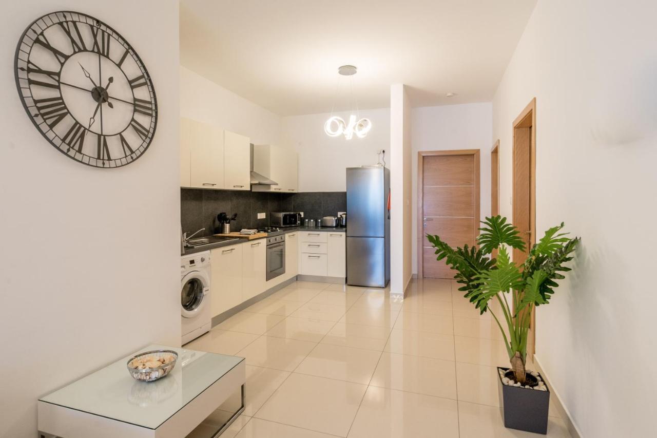 Brand New Apartment-2 Min From The Sea-Central Bugibba San Pawl il-Baħar Eksteriør billede